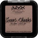 NYX Sweet Cheeks Creamy Powder Blush Glow So Taupe