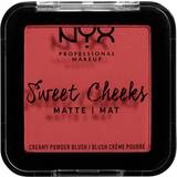 NYX Blushes NYX Sweet Cheeks Creamy Powder Blush Matte Citrine Rose