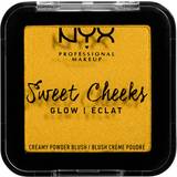 NYX Sweet Cheeks Creamy Powder Blush Glow Silence is Golden
