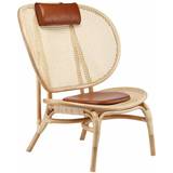 Norr11 Lounge Chairs Norr11 Nomad Natural/Cognac Lounge Chair 100cm