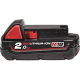 Batteries - Red Batteries & Chargers Milwaukee M18 B2