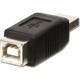 Lindy USB A-USB B 2.0 M-F Adapter