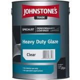 Johnstone's Trade Heavy Duty Glaze Woodstain Transparent 5L