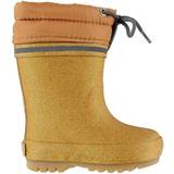 CeLaVi Wellies Thermal Giltter Lace Up - Pale Gold