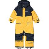 Taped Seams Snowsuits Didriksons Kid's Cornelius Coverall - Oat Yellow (502648-321)