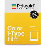 79 x 79 mm (Polaroid 600) Analogue Cameras Polaroid Color i-Type Instant Film 8 pack