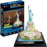 CubicFun LED Statue of Liberty 37 Pieces