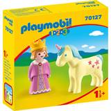 Unicorns Figurines Playmobil 1.2.3 Princess with Unicorn 70127