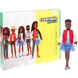 Mattel Creatable World Deluxe Character Kit Customizable Doll Black Braided Hair GGG55