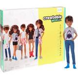 Fashion Dolls Dolls & Doll Houses Mattel Creatable World Deluxe Character Kit Customizable Doll Brunette Wavy Hair