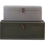 House Doctor Storage Boxes House Doctor Metal Storage Box 2pcs