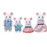 Mouses Dolls & Doll Houses Sylvanian Families Marshmallow Mouse Family