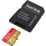 SanDisk Extreme Plus microSDXC Class 10 UHS-I U3 V30 A2 170/90MB/s 64GB +Adapter