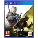PlayStation 4 Games The Witcher 3: Wild Hunt & Dark Souls III (PS4)