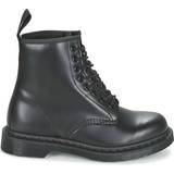 Low Heel Lace Boots Dr. Martens 1460 Mono - Black Smooth