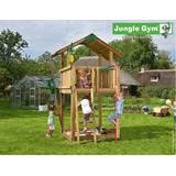 Sand Box Covers - Wooden Toys Playground Jungle Gym Jungle Chalet Fireman's Pole