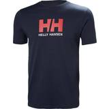 Tops Helly Hansen Logo T-shirt - Navy