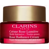 Shea Butter Facial Creams Clarins Super Restorative Rose Radiance Cream 50ml
