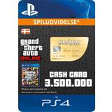 Rockstar Games Grand Theft Auto Online - Whale Shark Cash Card $3,500,000- PS4