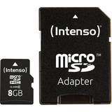 8 GB Memory Cards Intenso MicroSDHC Class 10 8GB