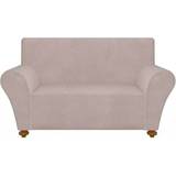 vidaXL 131089 2-Seater Loose Sofa Cover Beige