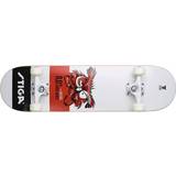 White Complete Skateboards STIGA Sports Owl 8.0"
