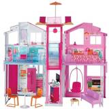 Barbie doll and doll house Toys Barbie 3 Story Townhouse
