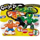 Plastic Rubber Figures Heroes of Goo Jit Zu Tygor vs Viper 2 Pack
