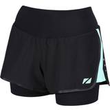 Zone3 Rx3 Medical Grade Compression 2-in-1 Shorts Women - Black/Mint