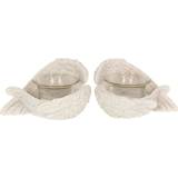 Nemesis Now Candle Holders Nemesis Now Angel Wings Candle Holder 2pcs