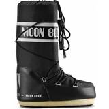 Laced High Boots Moon Boot Icon - Black