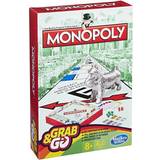 Family Board Games - Travel Edition Monopoly: Grab & Go Travel