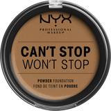 NYX Can't Stop Won't Stop Powder Foundation Warm Honey
