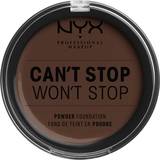 NYX Can't Stop Won't Stop Powder Foundation Deep Espresso