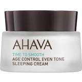 Aloe Vera - Night Creams Facial Creams Ahava Time to Smooth Age Control Even Tone Sleeping Cream 50ml