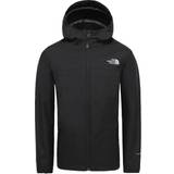 Removable Hood Fleece Garments The North Face Boys Elden Rain Triclimate Jacket - Black (C1125003)
