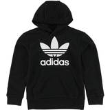 Adidas Hoodies Children's Clothing adidas Junior Trefoil Hoodie - Black/White (DV2870)