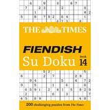 The Times Fiendish Su Doku Book 14: 200 Challenging Su. (Paperback, 2021)