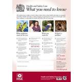 Law Books Health and Safety Law: What You Need to Know (Hse Law Poster) (Paperback, 2009)