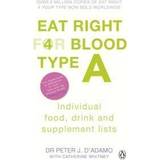 Eat Right for Blood Type A: Individual Food, Drink and Supplement lists (Paperback, 2011)