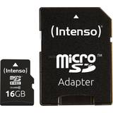 16 GB Memory Cards & USB Flash Drives Intenso MicroSDHC Class 10 16GB