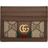 Gucci Ophidia GG Card Case - Beige/Ebony