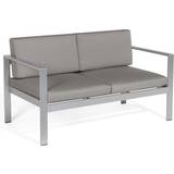 Aluminium Outdoor Sofas Garden & Outdoor Furniture Beliani Salerno 2-seat Outdoor Sofa