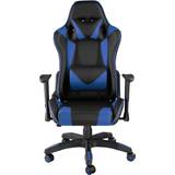 Tectake Lumbar Cushion Gaming Chairs tectake Premium Twink Gaming Chair - Black/Blue