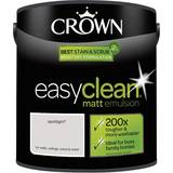 Crown Easyclean Wall Paint Antique Cream,Snowdrop,Ivory Cream 2.5L
