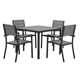 Beliani Patio Dining Sets Garden & Outdoor Furniture Beliani Prato Patio Dining Set, 1 Table incl. 4 Chairs