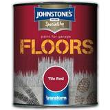 Johnstones Semi-glossies Paint Johnstones Speciality Garage Floor Paint Tile Red 2.5L