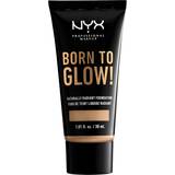 NYX Born To Glow Naturally Radiant Foundation Medium Olive
