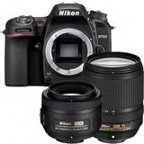 Nikon Digital Cameras Nikon D7500 + 18-140mm ED VR + 35mm