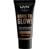 NYX Born To Glow Naturally Radiant Foundation Deep Sable